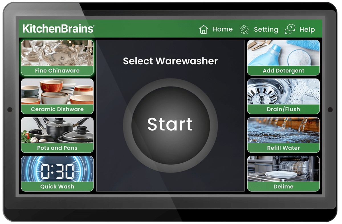 Appliance Touchscreen Control - Dishwasher